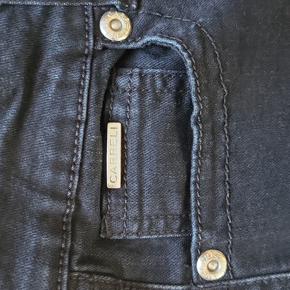 Carreli l Size 26 l black denim l pants l fitted denim - Picture 2 of 12